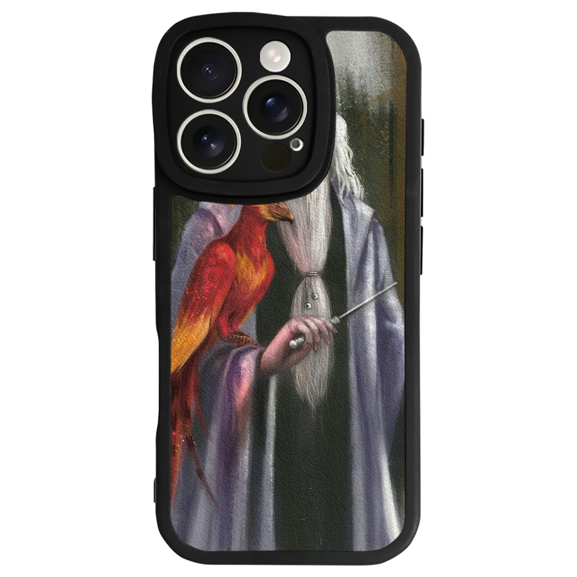 （画像用） Harry Potter ハリー・ポッターシリーズ 【iPhone 16シリーズ対応】シリコンスマホケース（レザー調） 材質：シリコン